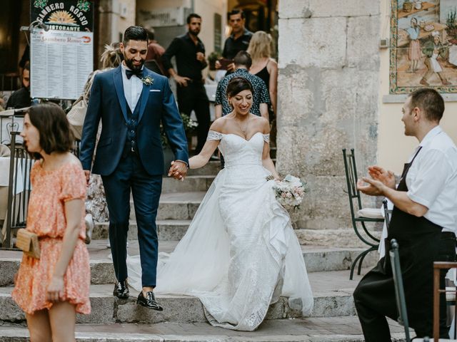 Il matrimonio di Veronica e Pierluigi a Taormina, Messina 36