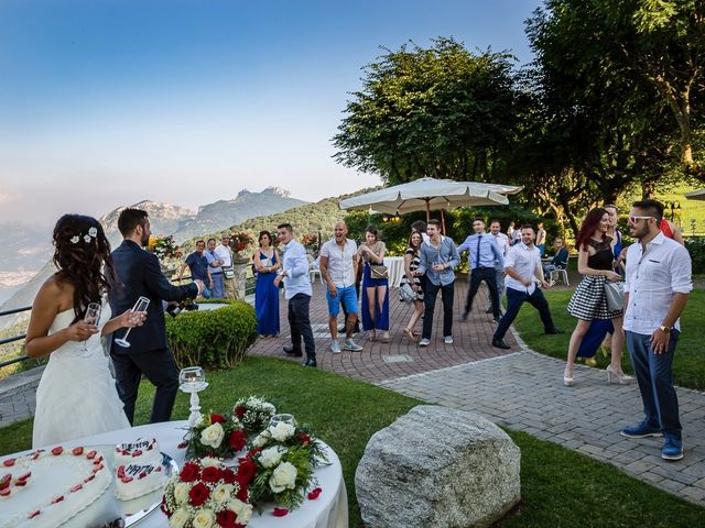 Il matrimonio di Mattia e Ilenia a Costa Masnaga, Lecco 55