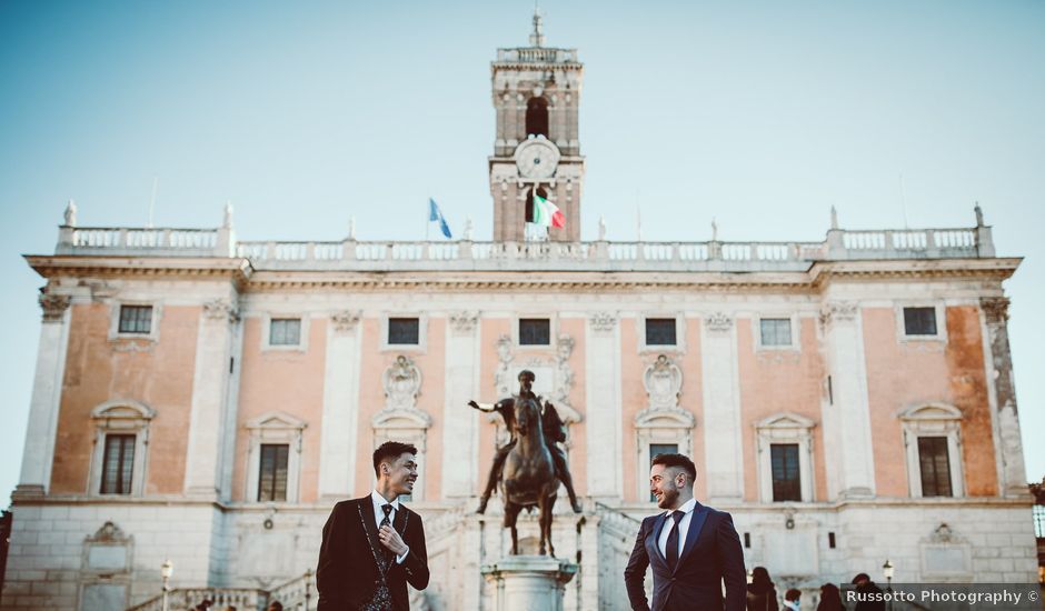 Il matrimonio di Paolo e Angelo a Roma, Roma