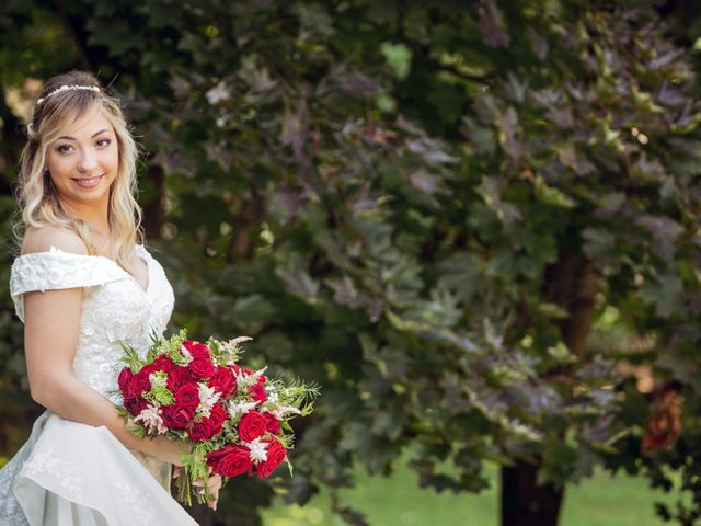 Il matrimonio di Brian e Francesca a Bregnano, Como 15