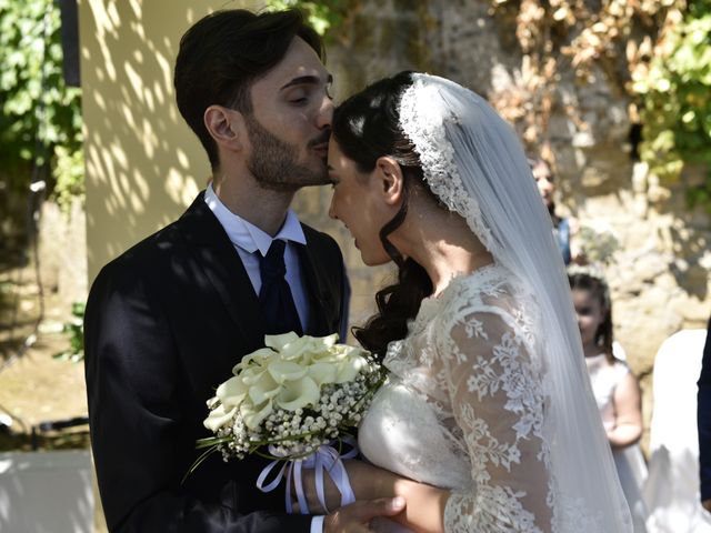 Il matrimonio di Alessandro e Alessia a Castel San Giorgio, Salerno 25