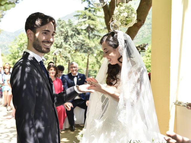 Il matrimonio di Alessandro e Alessia a Castel San Giorgio, Salerno 27