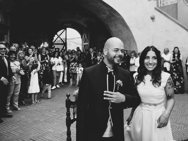 Il matrimonio di Lorenzo e Francesca a Certaldo, Firenze 61