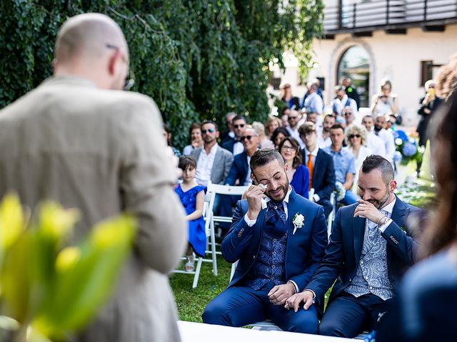 Il matrimonio di Simone e Enzo a Sandigliano, Biella 20