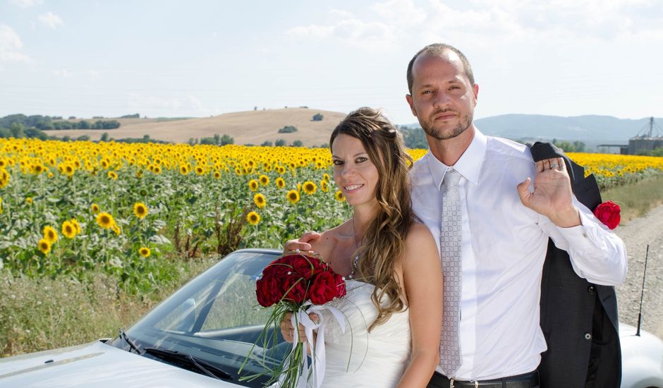 Il matrimonio di Filippo e Chiara a Montegabbione, Terni