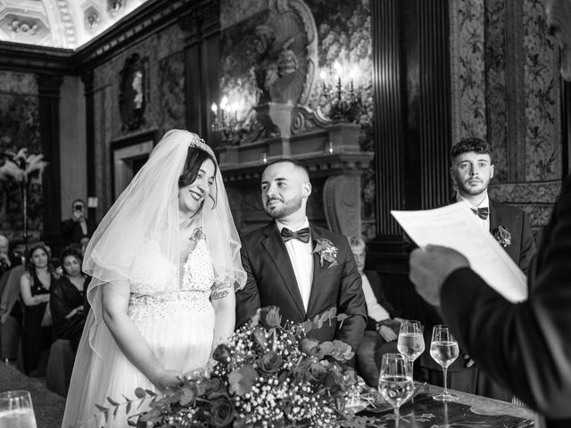 Il matrimonio di Jessica e Andrea a Castel Madama, Roma 33