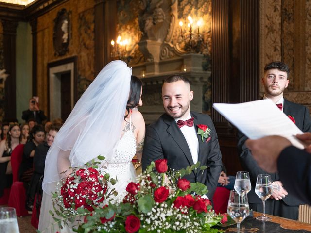 Il matrimonio di Jessica e Andrea a Castel Madama, Roma 34