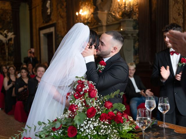 Il matrimonio di Jessica e Andrea a Castel Madama, Roma 35