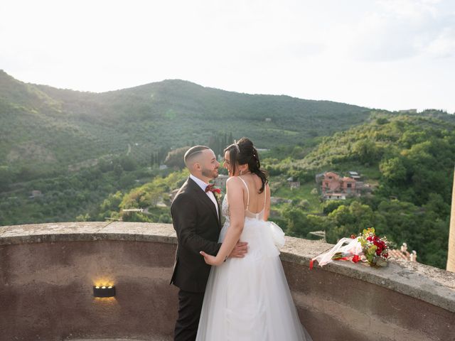 Il matrimonio di Jessica e Andrea a Castel Madama, Roma 48