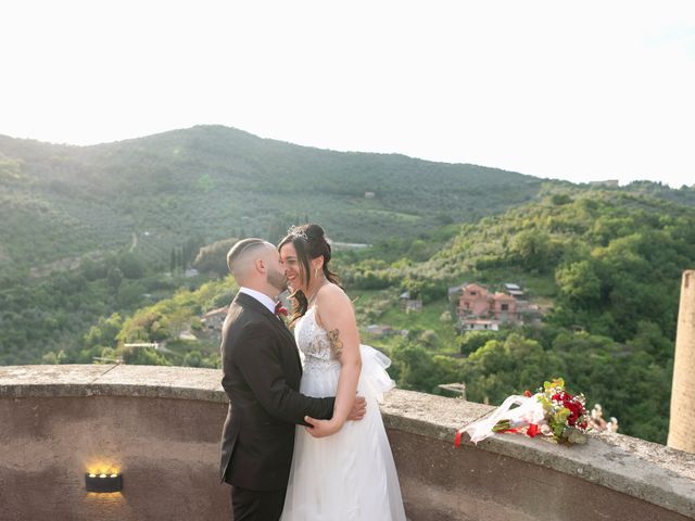 Il matrimonio di Jessica e Andrea a Castel Madama, Roma 49