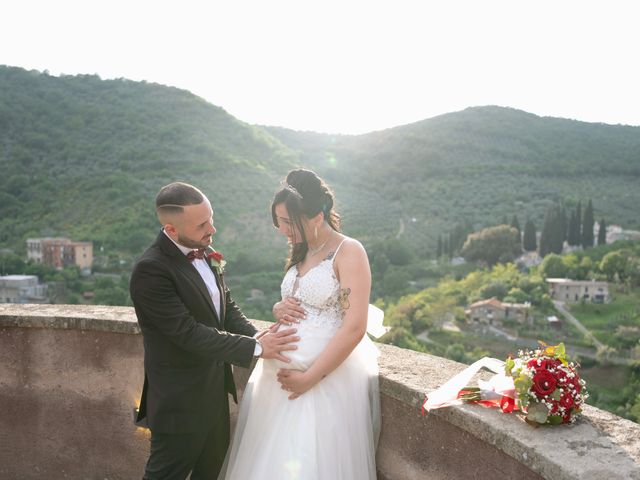 Il matrimonio di Jessica e Andrea a Castel Madama, Roma 50
