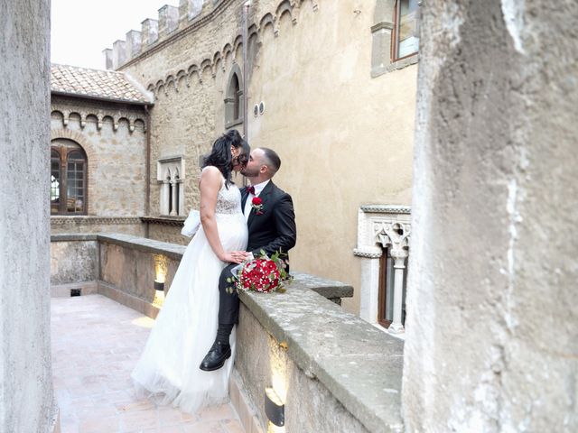 Il matrimonio di Jessica e Andrea a Castel Madama, Roma 52