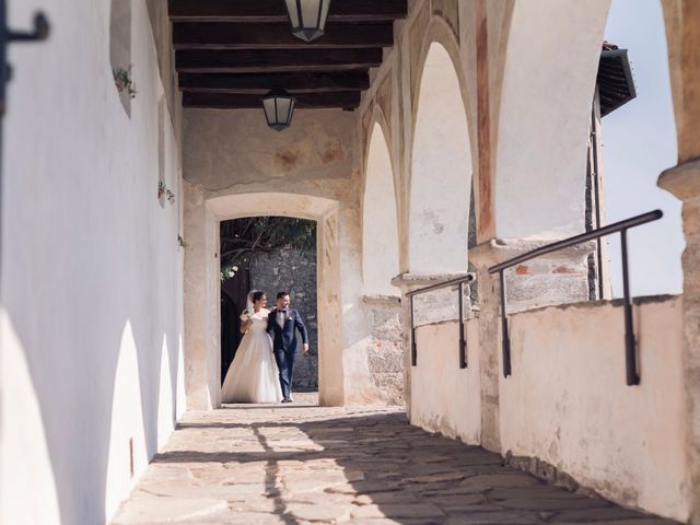 Il matrimonio di Manuel e Adriana a Gemonio, Varese 33