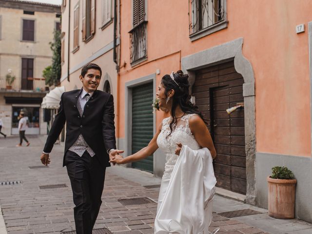 Il matrimonio di Jonathan e Michelle a Erbusco, Brescia 28