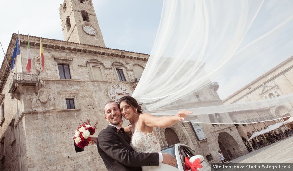 Il matrimonio di Claudio e Tania a Offida, Ascoli Piceno