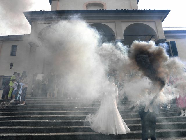 Il matrimonio di Leonardo e Chiara a Montevecchia, Lecco 16