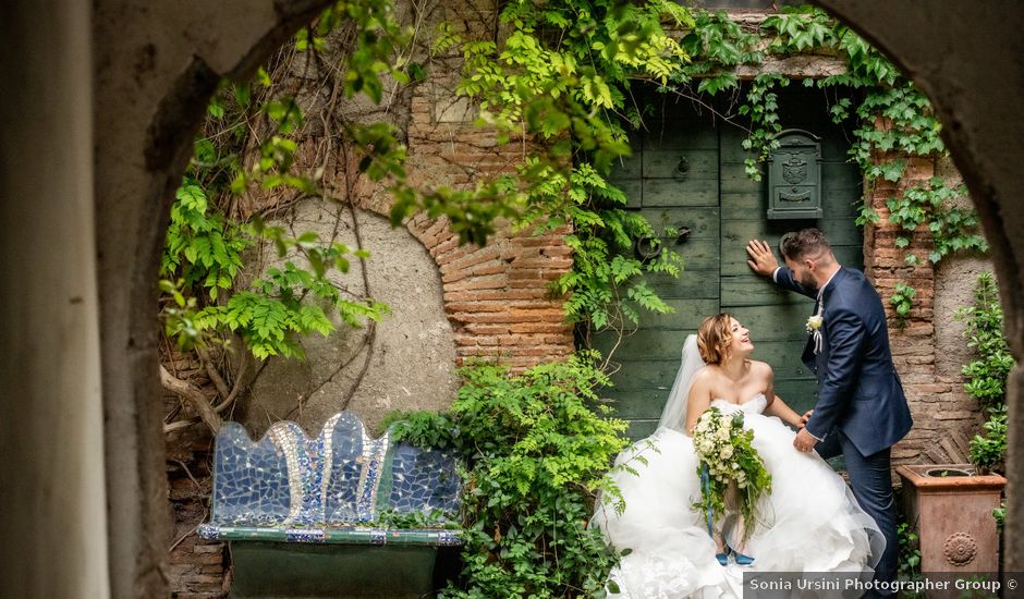 Il matrimonio di Sara e Davide a Capena, Roma