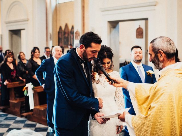 Il matrimonio di David e Silvia a Cerreto Guidi, Firenze 41