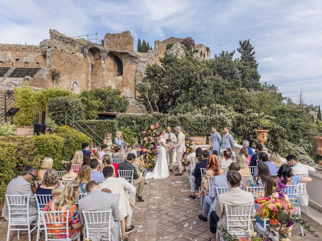Il matrimonio di Zachary e Hannah a Taormina, Messina 3
