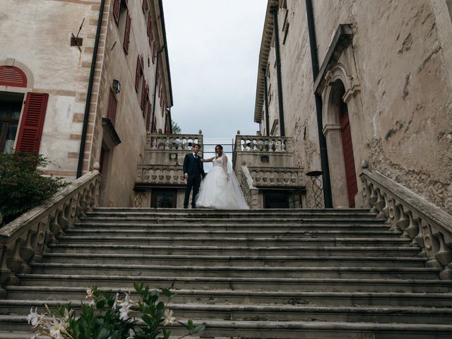 Il matrimonio di Federico e Yokaira a Cison di Valmarino, Treviso 23