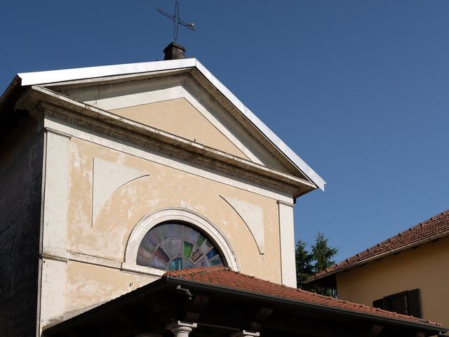 Il matrimonio di Simone e Chiara a Pombia, Novara 10