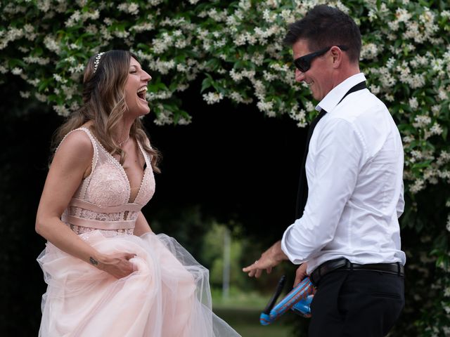 Il matrimonio di Simone e Chiara a Pombia, Novara 37