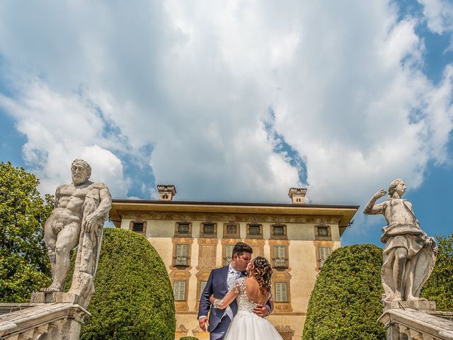 Il matrimonio di Luca e Alessandra a Berzo San Fermo, Bergamo 156