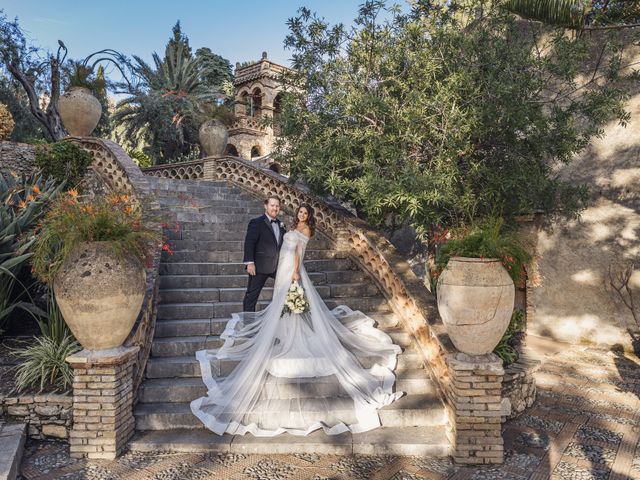 Il matrimonio di Nicholas e Jessica a Taormina, Messina 14