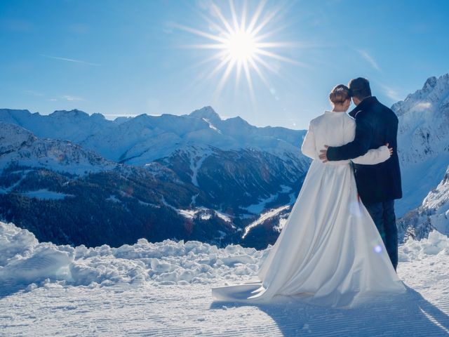 Il matrimonio di Edison e Andreea a Courmayeur, Aosta 6