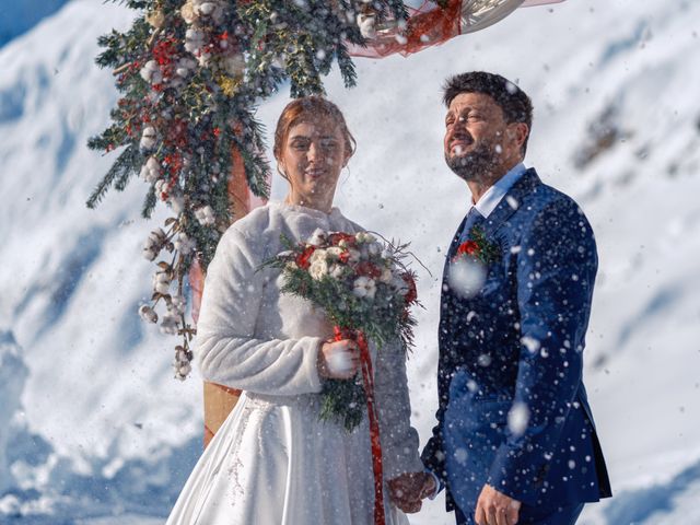 Il matrimonio di Edison e Andreea a Courmayeur, Aosta 44