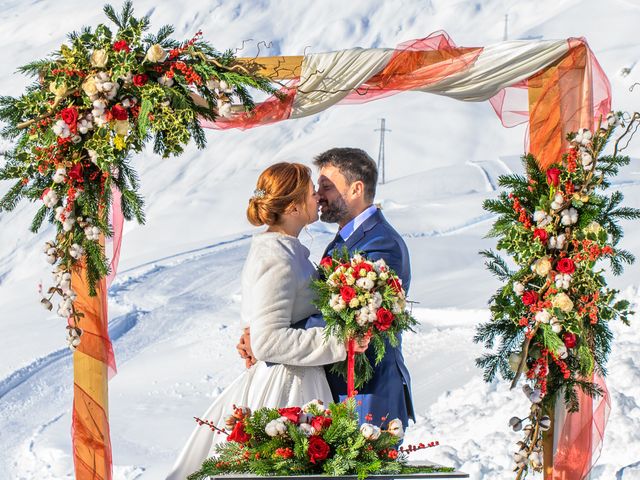 Il matrimonio di Edison e Andreea a Courmayeur, Aosta 61