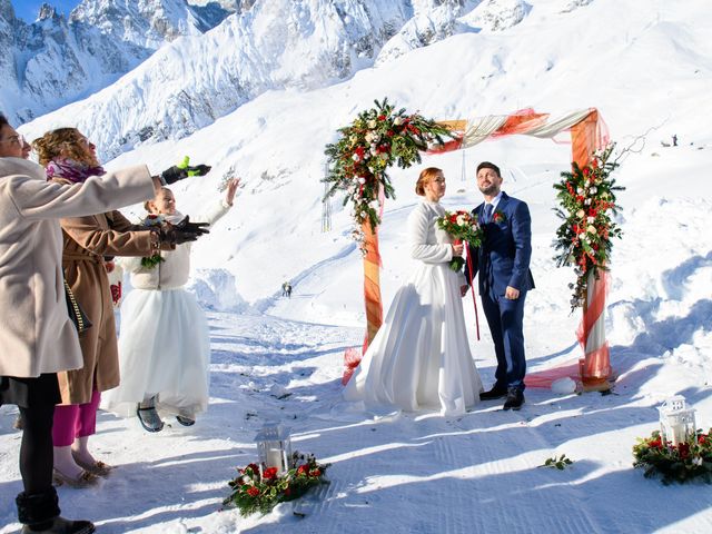 Il matrimonio di Edison e Andreea a Courmayeur, Aosta 62