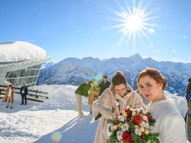 Il matrimonio di Edison e Andreea a Courmayeur, Aosta 75