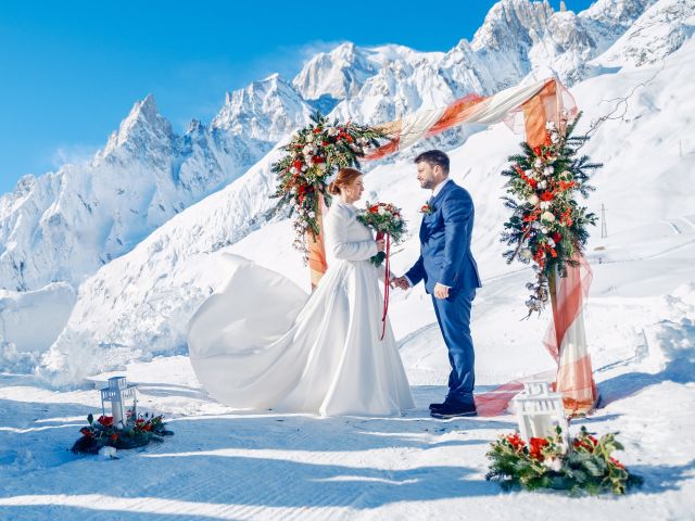 Il matrimonio di Edison e Andreea a Courmayeur, Aosta 81