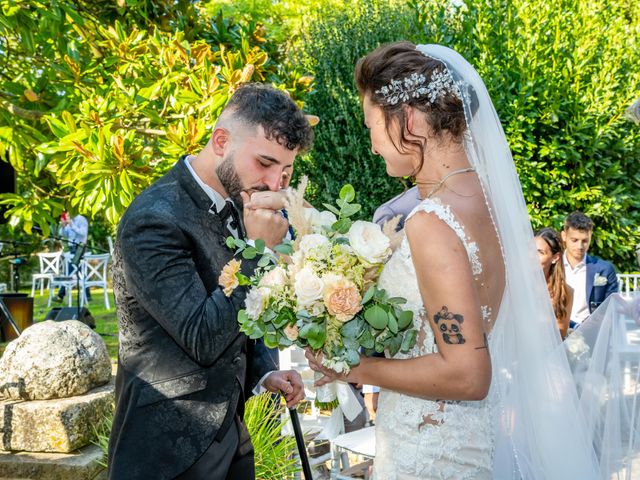 Il matrimonio di Stefano e Karol a Castell&apos;Arquato, Piacenza 110