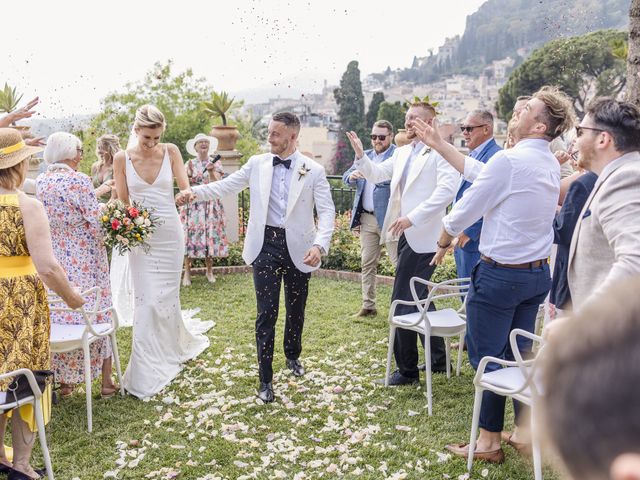 Il matrimonio di Dale e Ulrika a Taormina, Messina 8