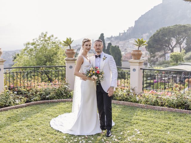 Il matrimonio di Dale e Ulrika a Taormina, Messina 9