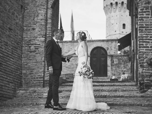 Il matrimonio di David e Francesca a Gradara, Pesaro - Urbino 58