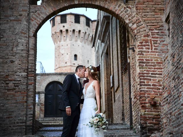 Il matrimonio di David e Francesca a Gradara, Pesaro - Urbino 59