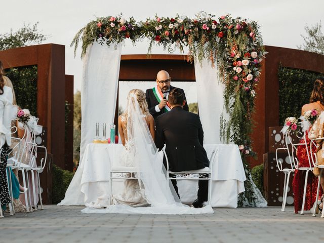 Il matrimonio di Claudio e Caterina a Pomezia, Roma 24