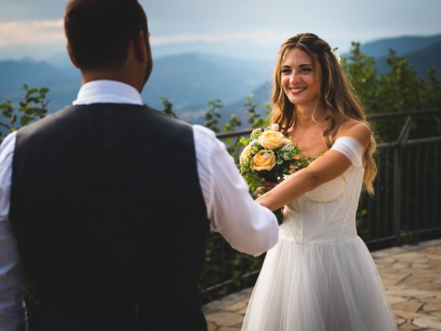 Il matrimonio di Marco e Valeria a Brunate, Como 49