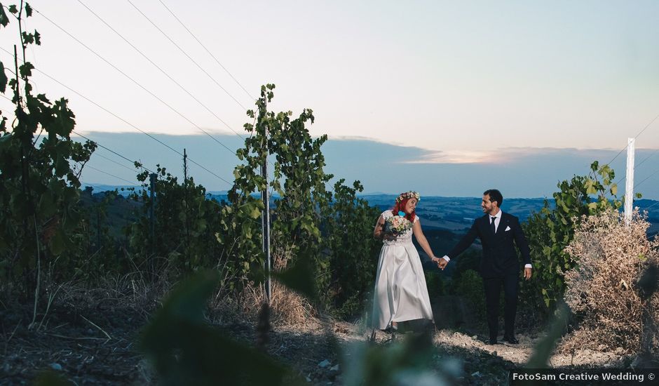 Il matrimonio di Domitilla e Pasquale a Montecarotto, Ancona