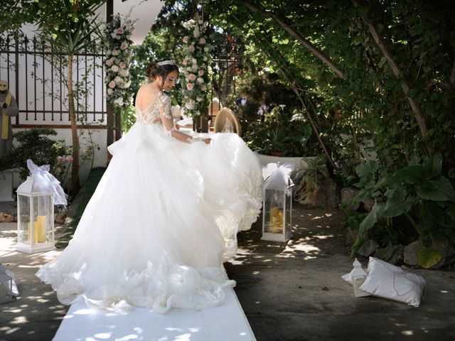 Il matrimonio di Valeria e Raffaele a Pompei, Napoli 22