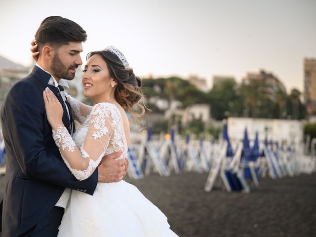 Il matrimonio di Valeria e Raffaele a Pompei, Napoli 35