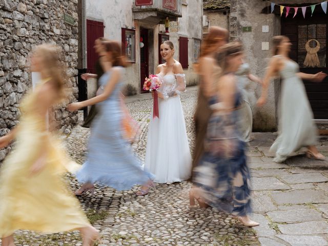 Il matrimonio di Dario e Christine a Locarno, Ticino 40