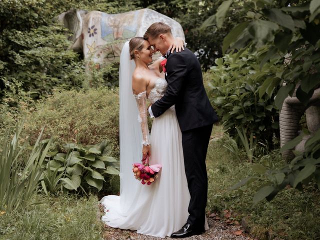 Il matrimonio di Dario e Christine a Locarno, Ticino 92