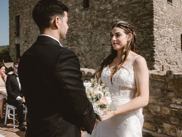 Il matrimonio di Zayd e Katie a Gualdo Cattaneo, Perugia 38