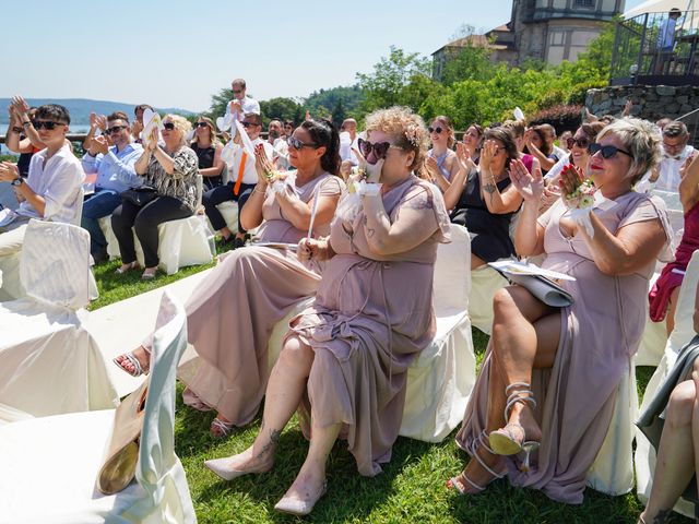 Il matrimonio di Paola e Davide a Arona, Novara 41