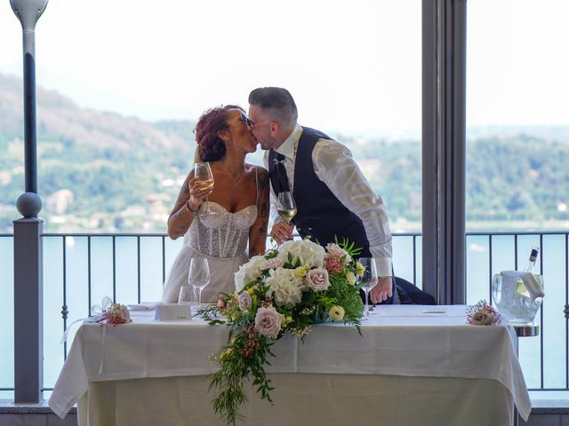 Il matrimonio di Paola e Davide a Arona, Novara 54