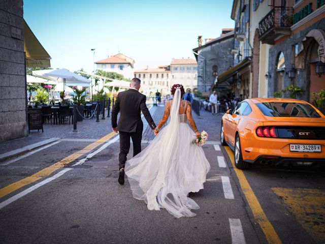 Il matrimonio di Paola e Davide a Arona, Novara 55